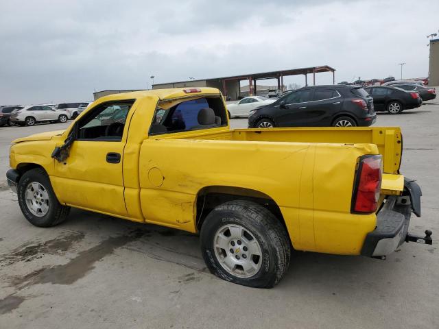 1GCEC14V67Z165422 - 2007 CHEVROLET SILVERADO C1500 CLASSIC YELLOW photo 2