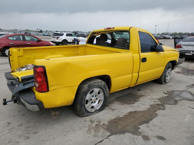 1GCEC14V67Z165422 - 2007 CHEVROLET SILVERADO C1500 CLASSIC YELLOW photo 3