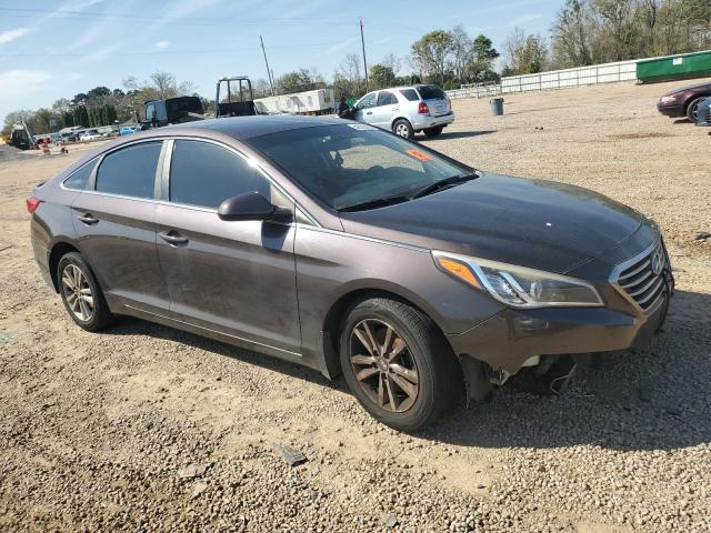 5NPE24AF5FH218957 - 2015 HYUNDAI SONATA SE GRAY photo 4