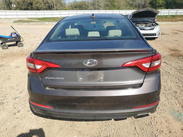 5NPE24AF5FH218957 - 2015 HYUNDAI SONATA SE GRAY photo 6