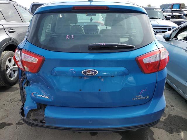 1FADP5BU4DL511974 - 2013 FORD C-MAX SEL BLUE photo 6