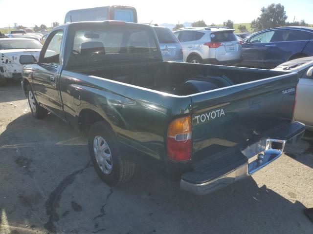 4TANL42N0XZ533741 - 1999 TOYOTA TACOMA GREEN photo 2