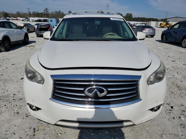 5N1AL0MN8EC520594 - 2014 INFINITI QX60 WHITE photo 5