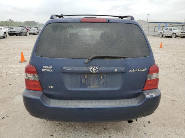 JTEGP21A550083053 - 2005 TOYOTA HIGHLANDER LIMITED BLUE photo 6