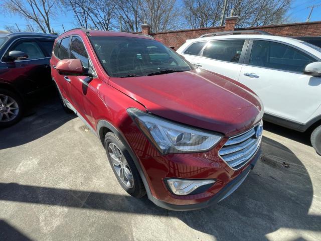 KM8SM4HF3GU155170 - 2016 HYUNDAI SANTA FE SE RED photo 1