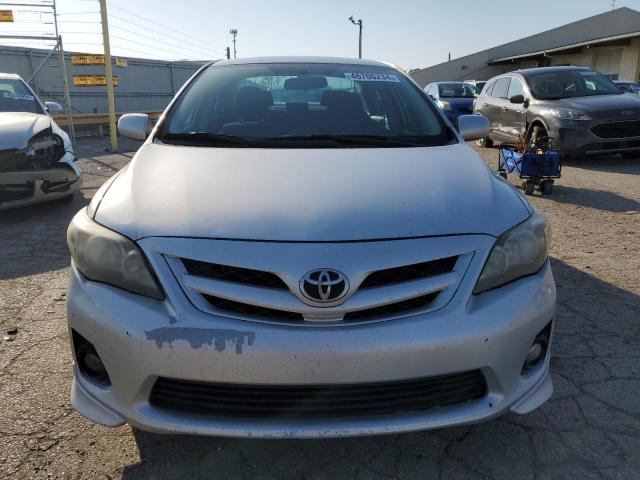 5YFBU4EE1CP015240 - 2012 TOYOTA COROLLA BASE SILVER photo 5