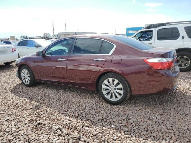 1HGCR2F88DA159572 - 2013 HONDA ACCORD EXL BURGUNDY photo 2