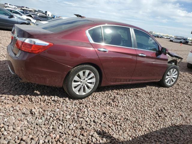 1HGCR2F88DA159572 - 2013 HONDA ACCORD EXL BURGUNDY photo 3