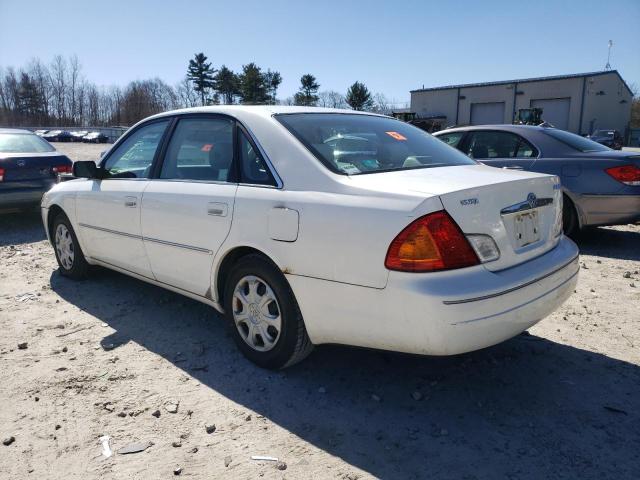 4T1BF28B61U175187 - 2001 TOYOTA AVALON XL WHITE photo 2