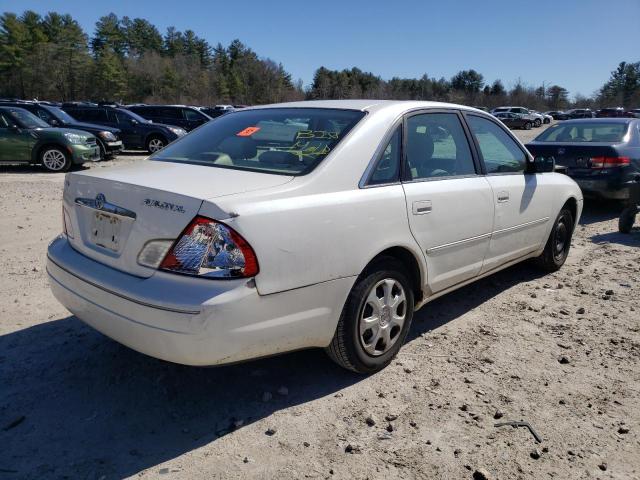 4T1BF28B61U175187 - 2001 TOYOTA AVALON XL WHITE photo 3