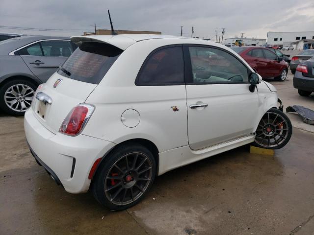 3C3CFFFH0FT555901 - 2015 FIAT 500 ABARTH WHITE photo 3