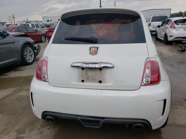 3C3CFFFH0FT555901 - 2015 FIAT 500 ABARTH WHITE photo 6