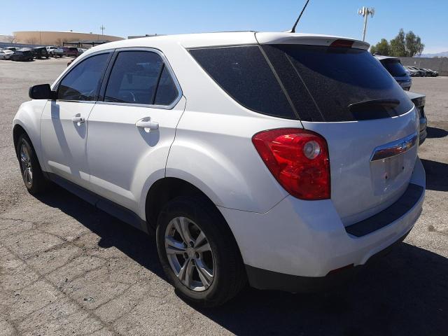 2GNALBEK1D1270180 - 2013 CHEVROLET EQUINOX LS WHITE photo 2