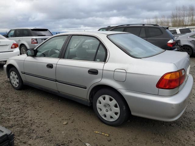 JHMEJ6676XS000902 - 1999 HONDA CIVIC LX SILVER photo 2