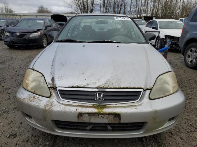 JHMEJ6676XS000902 - 1999 HONDA CIVIC LX SILVER photo 5