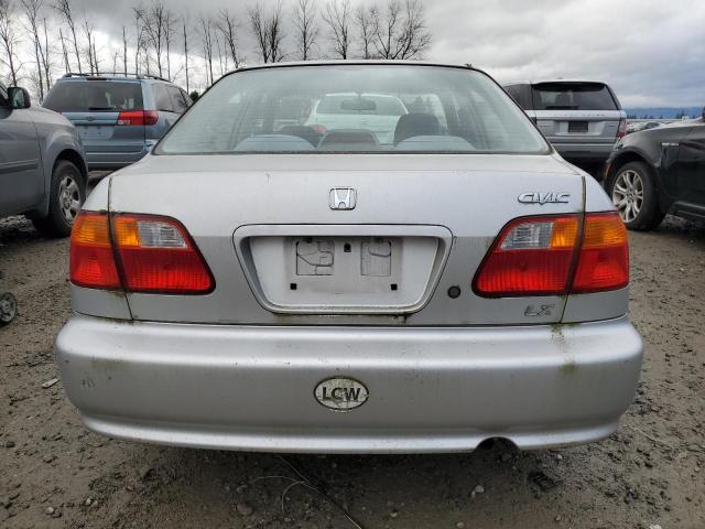 JHMEJ6676XS000902 - 1999 HONDA CIVIC LX SILVER photo 6