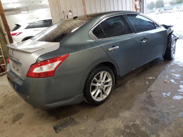 1N4AA5AP7AC830345 - 2010 NISSAN MAXIMA S TEAL photo 3