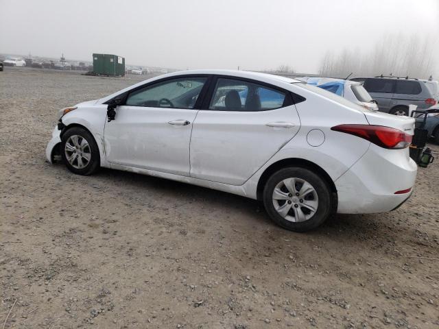 5NPDH4AE5GH707572 - 2016 HYUNDAI ELANTRA SE WHITE photo 2