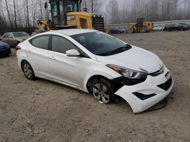 5NPDH4AE5GH707572 - 2016 HYUNDAI ELANTRA SE WHITE photo 4