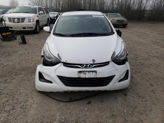 5NPDH4AE5GH707572 - 2016 HYUNDAI ELANTRA SE WHITE photo 5