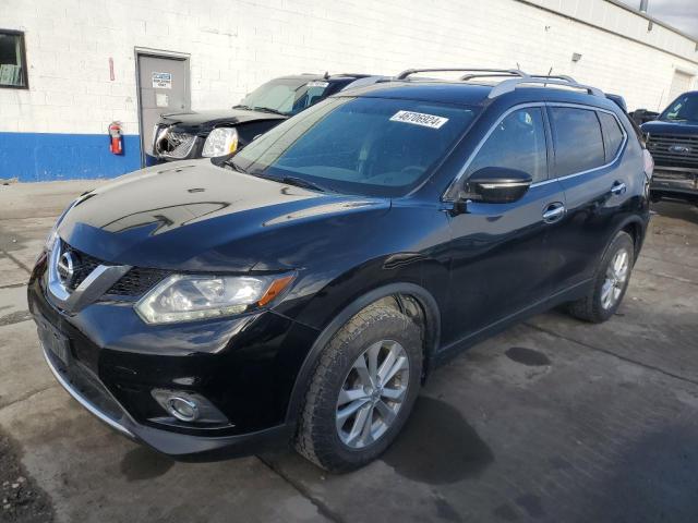 KNMAT2MV6FP546475 - 2015 NISSAN ROGUE S BLACK photo 1