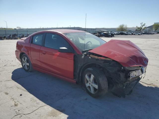 1G8AW18B37Z132815 - 2007 SATURN ION LEVEL 3 RED photo 4