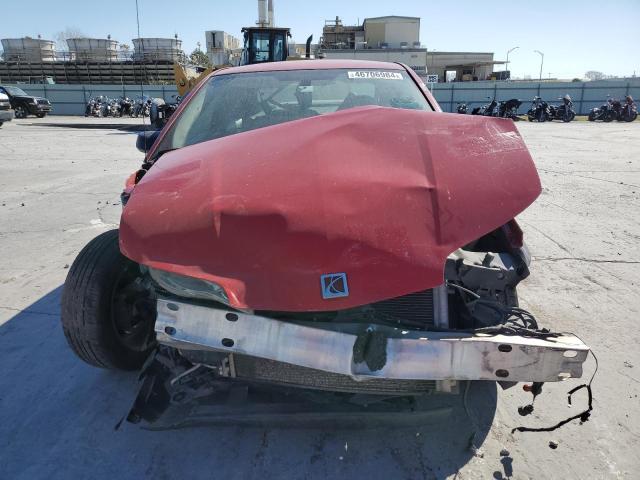 1G8AW18B37Z132815 - 2007 SATURN ION LEVEL 3 RED photo 5