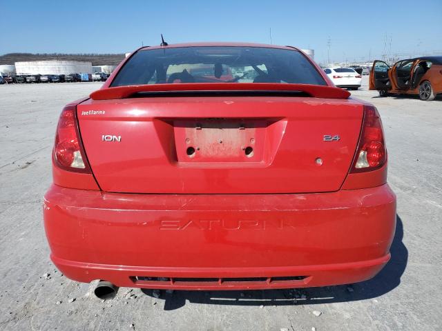 1G8AW18B37Z132815 - 2007 SATURN ION LEVEL 3 RED photo 6