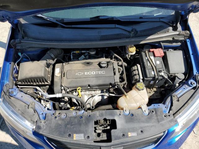 1G1JB5SH5H4138077 - 2017 CHEVROLET SONIC LS BLUE photo 11