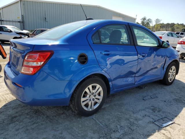 1G1JB5SH5H4138077 - 2017 CHEVROLET SONIC LS BLUE photo 3