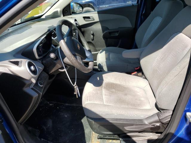 1G1JB5SH5H4138077 - 2017 CHEVROLET SONIC LS BLUE photo 7