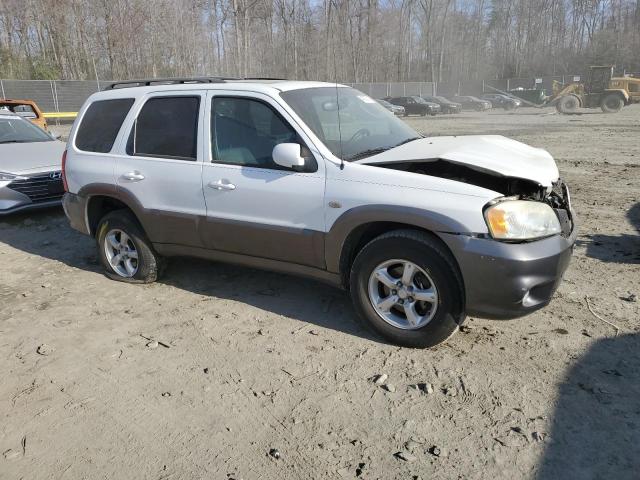 4F2CZ94125KM62632 - 2005 MAZDA TRIBUTE I S WHITE photo 4