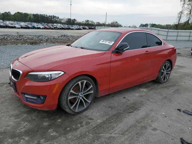 WBA1F5C50EVV99514 - 2014 BMW 228 I RED photo 1