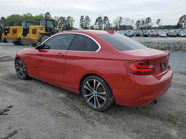 WBA1F5C50EVV99514 - 2014 BMW 228 I RED photo 2