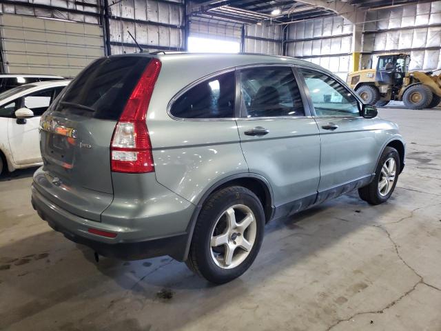 5J6RE4H53AL025632 - 2010 HONDA CR-V EX SILVER photo 3