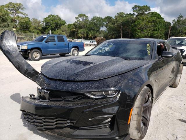 1G1FF1R79M0140917 - 2021 CHEVROLET CAMARO LZ BLACK photo 1