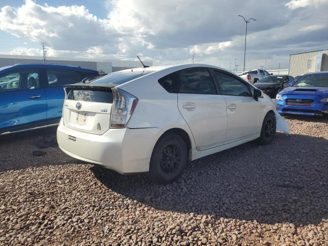 JTDKN3DU0B5348542 - 2011 TOYOTA PRIUS WHITE photo 3