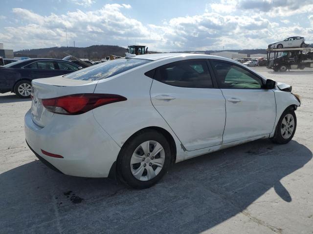 5NPDH4AE0GH731732 - 2016 HYUNDAI ELANTRA SE WHITE photo 3