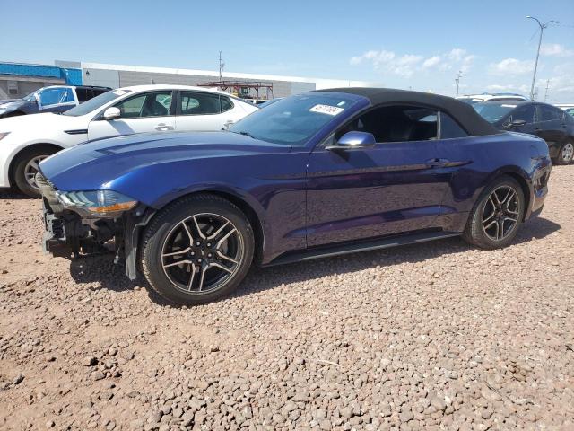 1FATP8UH9K5162437 - 2019 FORD MUSTANG BLUE photo 1