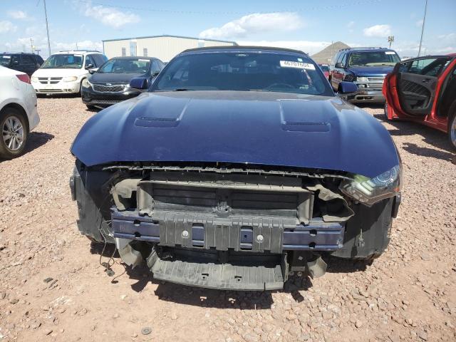 1FATP8UH9K5162437 - 2019 FORD MUSTANG BLUE photo 5