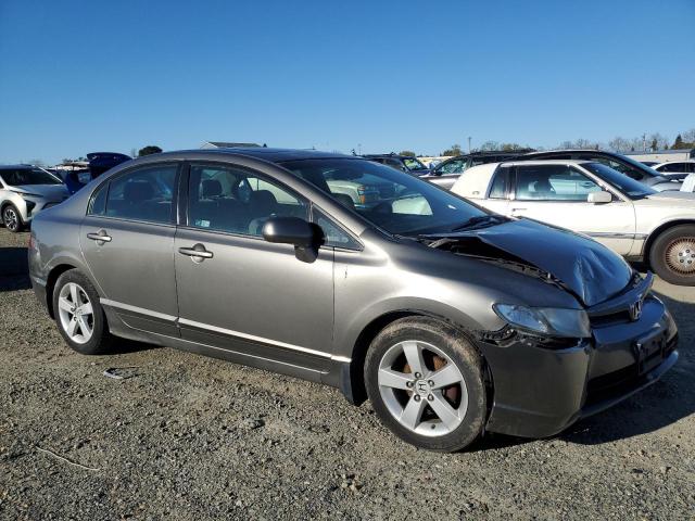 2HGFA15898H507001 - 2008 HONDA CIVIC EX GRAY photo 4