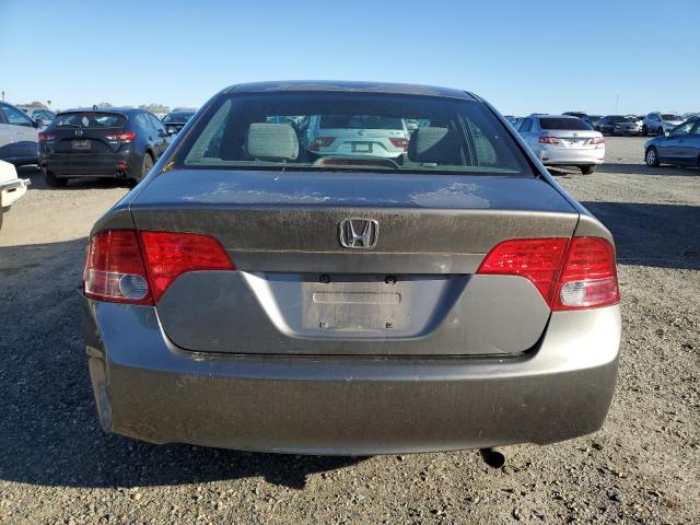 2HGFA15898H507001 - 2008 HONDA CIVIC EX GRAY photo 6