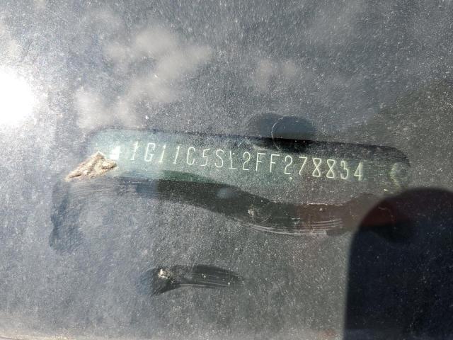 1G11C5SL2FF278834 - 2015 CHEVROLET MALIBU 1LT WHITE photo 12