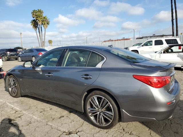 JN1EV7AP0GM300798 - 2016 INFINITI Q50 PREMIUM GRAY photo 2