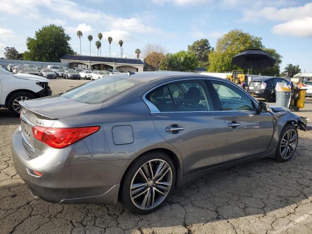 JN1EV7AP0GM300798 - 2016 INFINITI Q50 PREMIUM GRAY photo 3