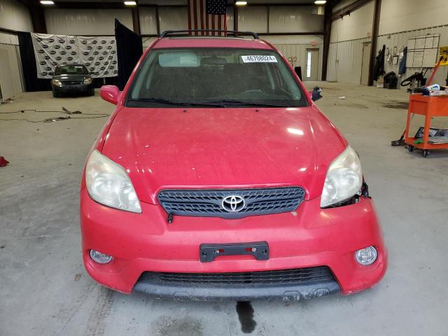 2T1KR32E27C686132 - 2007 TOYOTA MATRIX XR RED photo 5