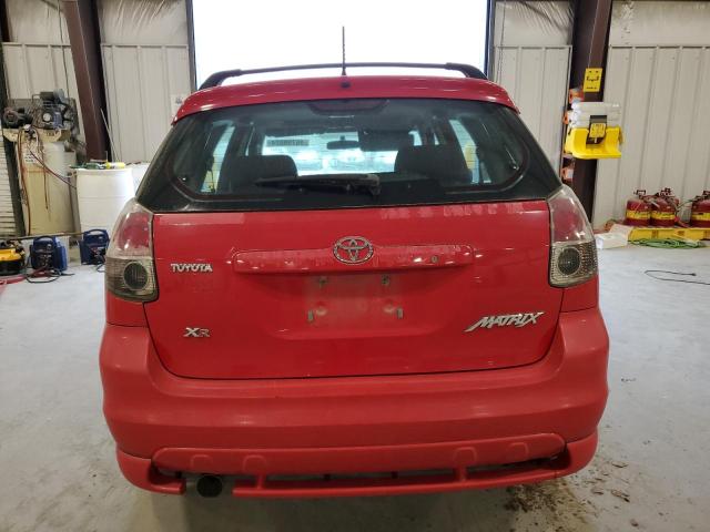 2T1KR32E27C686132 - 2007 TOYOTA MATRIX XR RED photo 6