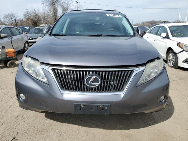 2T2BK1BA6CC120891 - 2012 LEXUS RX 350 GRAY photo 5