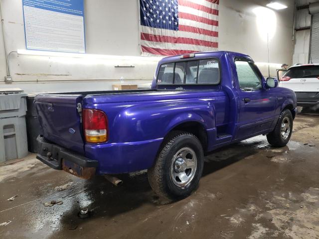 1FTCR10UXTPA72363 - 1996 FORD RANGER PURPLE photo 3