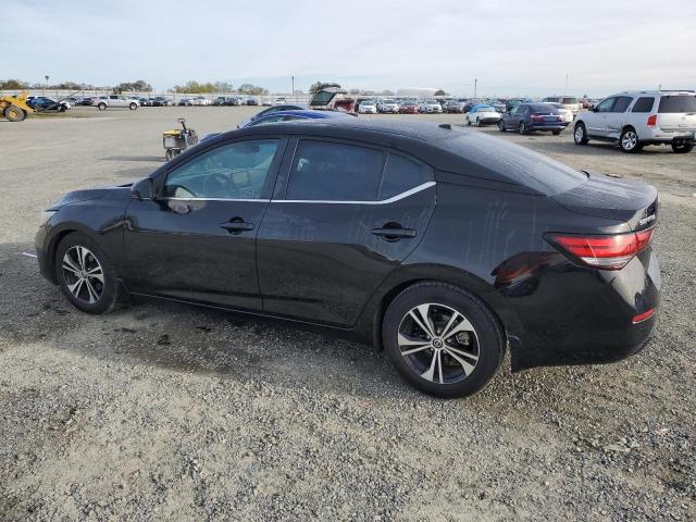 3N1AB8CV9LY258373 - 2020 NISSAN SENTRA SV BLACK photo 2